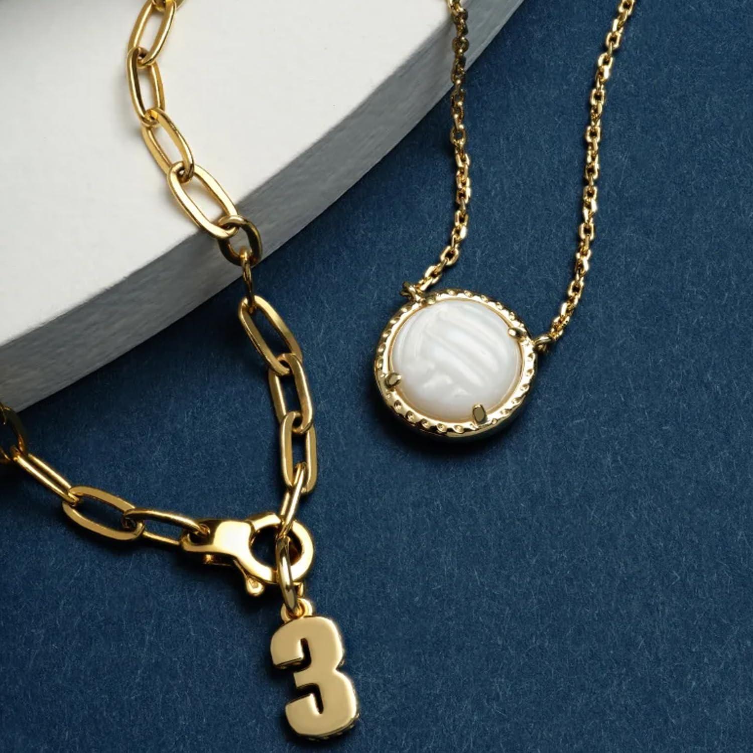 imageKendra Scott Volleyball Pendant Necklace Fashion Jewelry for Women