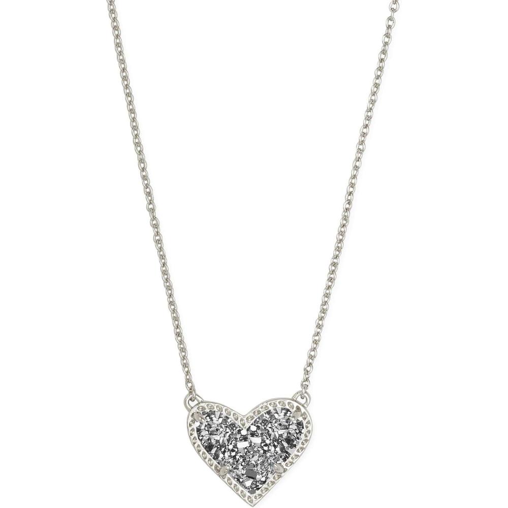 imageKendra Scott Ari Heart Adjustable Length Pendant Necklace for Women Fashion Jewelry