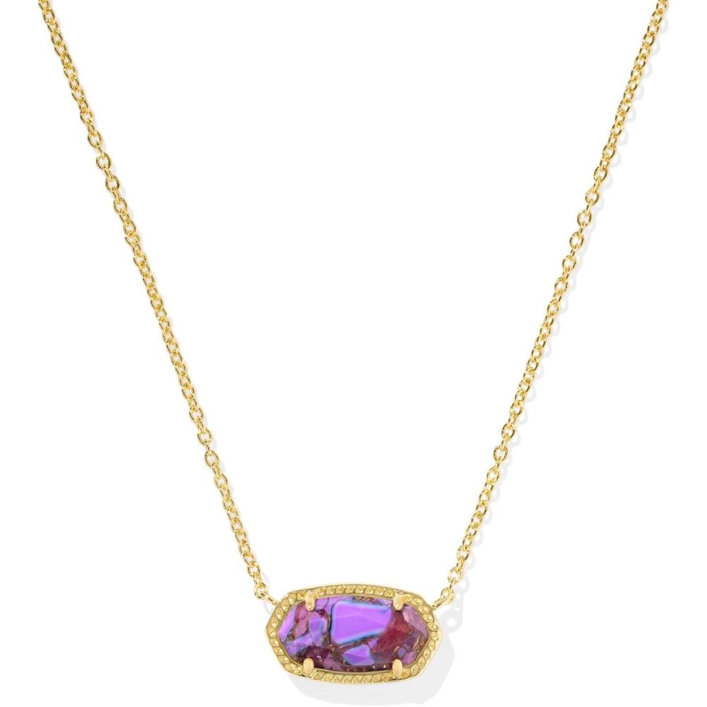 imageKendra Scott Elisa Pendant Necklace for Women Fashion Jewelry 14k GoldPlated