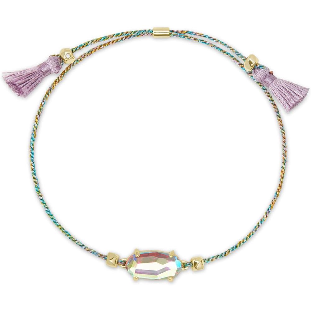 imageKendra Scott Everlyne Cord Friendship Bracelet Fashion Jewelry for WomenGOLD  DICHROIC GLASS
