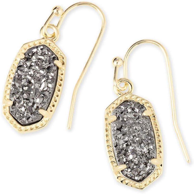 imageKendra Scott Lee Drop Earrings for WomenGOLD  PLATINUM DRUSY