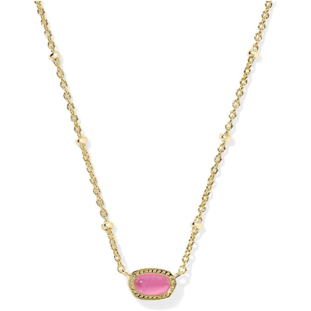 imageKendra Scott Mini Elisa 14k GoldPlated Satellite Short Pendant Necklace Fashion Jewelry for WomenGOLD  AZALEA ILLUSION