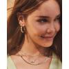 Kendra Scott Colette Large Hoop Earrings, Fashion Jewelry for Women(GOLD)