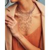 Kendra Scott Elaina Adjustable Chain Bracelet for Women, Fashion Jewelry, Gold-Plated(GOLD – ORANGE CITRINE QUARTZ)