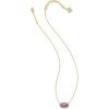 Kendra Scott Elisa Pendant Necklace for Women, Fashion Jewelry, 14k Gold-Plated