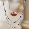 Kendra Scott Football Short Pendant Necklace, Fashion Jewelry for Women