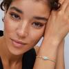 Kendra Scott Grayson Crystal Stretch Bracelet, Fashion Jewelry for Women(GOLD – DICHROIC GLASS)