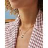 Kendra Scott Letters A-Z Pendant Necklace for Women, Fashion Jewelry, 14k Gold-Plated Brass(Letter S)