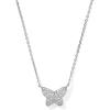 Kendra Scott Lillia Crystal Pendant Necklace, Fashion Jewelry for Women(RHODIUM – WHITE CRYSTAL)