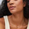 Kendra Scott Mini Elisa 14k Gold-Plated Satellite Short Pendant Necklace, Fashion Jewelry for Women(GOLD – PINK OPALITE CRYSTAL)