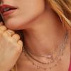 Kendra Scott Mini Elisa 14k Gold-Plated Satellite Short Pendant Necklace, Fashion Jewelry for Women(RHODIUM – FUCHSIA MAGNESITE)
