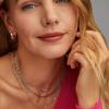 Kendra Scott Mini Elisa 14k Gold-Plated Satellite Short Pendant Necklace, Fashion Jewelry for Women(RHODIUM – FUCHSIA MAGNESITE)