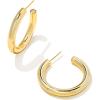 Kendra Scott Colette Large Hoop Earrings, Fashion Jewelry for Women(GOLD)