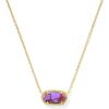 Kendra Scott Elisa Pendant Necklace for Women, Fashion Jewelry, 14k Gold-Plated