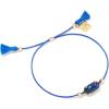 Kendra Scott Everlyne Cord Friendship Bracelet, Fashion Jewelry for Women(NAVY ABALONE)