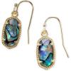 Kendra Scott Lee Drop Earrings for Women(GOLD – ABALONE SHELL)
