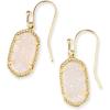 Kendra Scott Lee Drop Earrings for Women(GOLD – IRIDESCENT DRUSY)