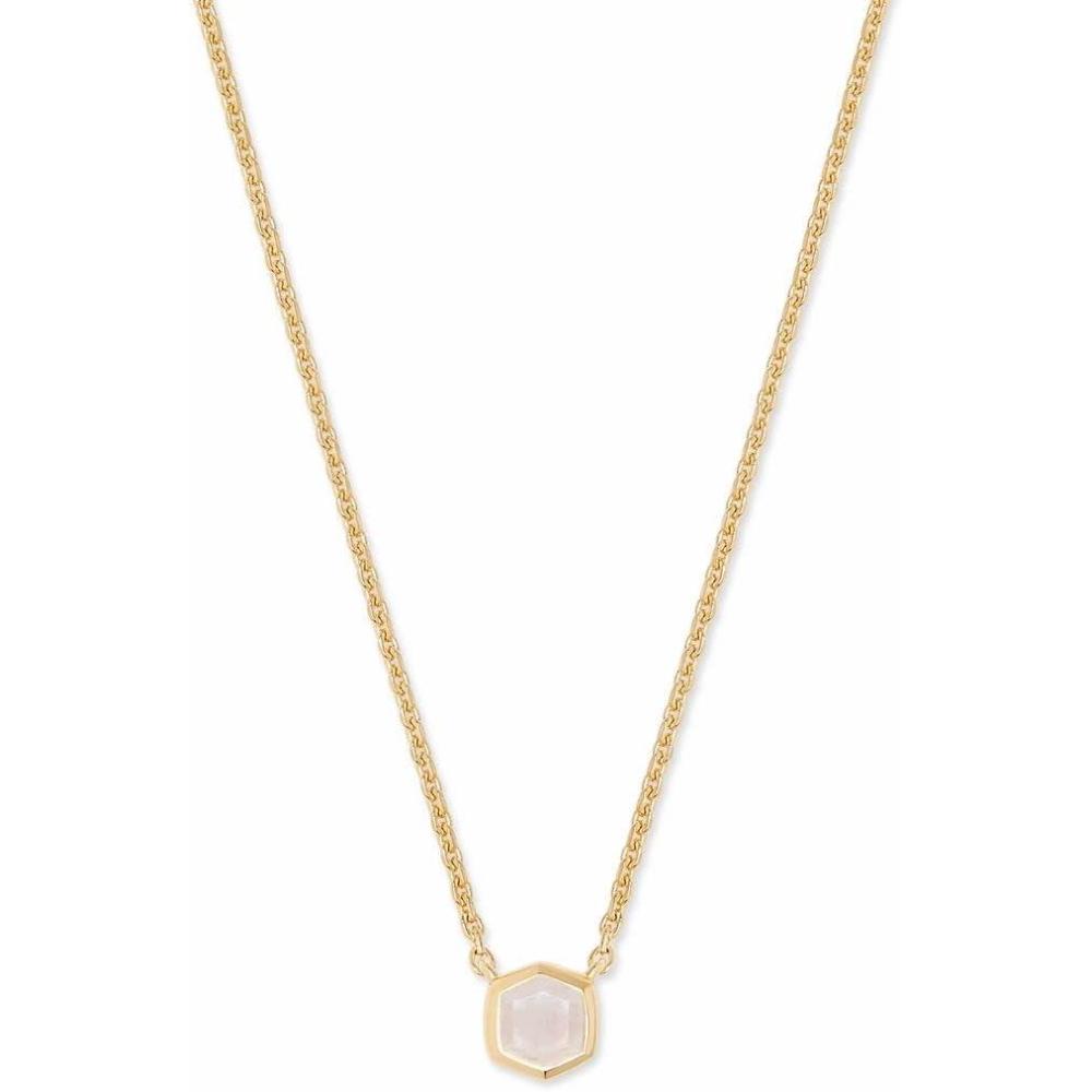 imageKendra Scott Davie Pendant Necklace in Sterling Silver Fine Jewelry for Women18K GOLD VERMEIL RAINBOW MOONSTONE