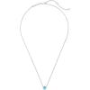 Kendra Scott Davie Pendant Necklace in Sterling Silver, Fine Jewelry for Women(STERLING SILVER TURQUOISE)