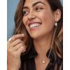 Kendra Scott Elisa Pendant Necklace in Sterling Silver, Fine Jewelry for Women(PINK QUARTZITE)