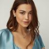 Kendra Scott Ellie Earrings, Fashion Jewelry for Women(GOLD – COBALT CATS EYE)