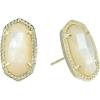 Kendra Scott Ellie Earrings, Fashion Jewelry for Women(GOLD – IVORY MOTHER OF PEARL)