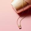 Kendra Scott Ballet Short Pendant Necklace, Fashion Jewelry for Women(BLUSH MOTHER OF PEARL)