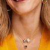 Kendra Scott Baseball Short Pendant Necklace, Fashion Jewelry for Women(GOLD)
