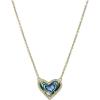Kendra Scott Ari Heart Adjustable Length Pendant Necklace for Women, Fashion Jewelry(GOLD – ABALONE SHELL)