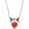 Kendra Scott x Disney Snow White Heart Statement Necklace, 14K Gold-Plated, Fashion Jewelry for Women