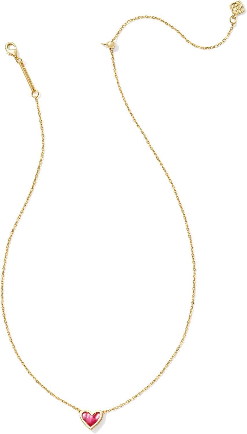 imageKendra Scott Framed Ari Heart Pendant Necklace Fashion Jewelry for WomenGOLD AZALEA ILLUSION