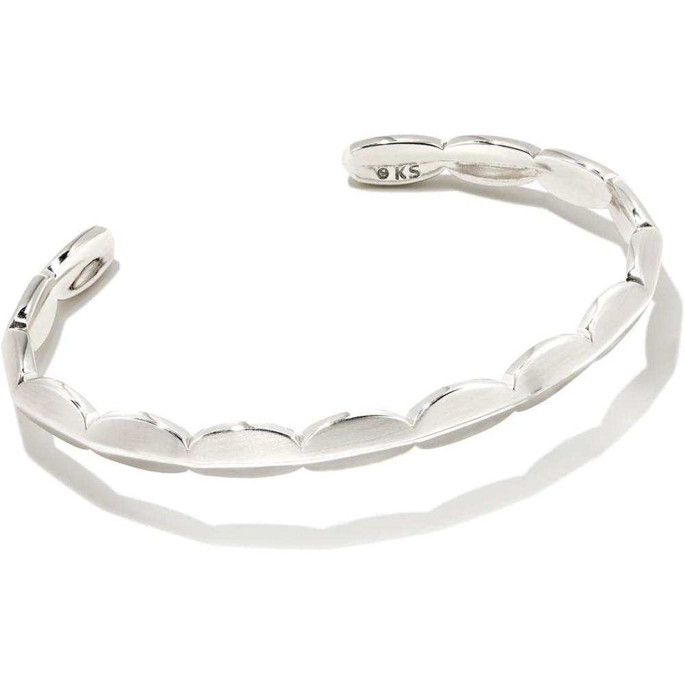 imageKendra Scott Brooke Cuff Bracelet Fashion Jewelry for WomenRHODIUM