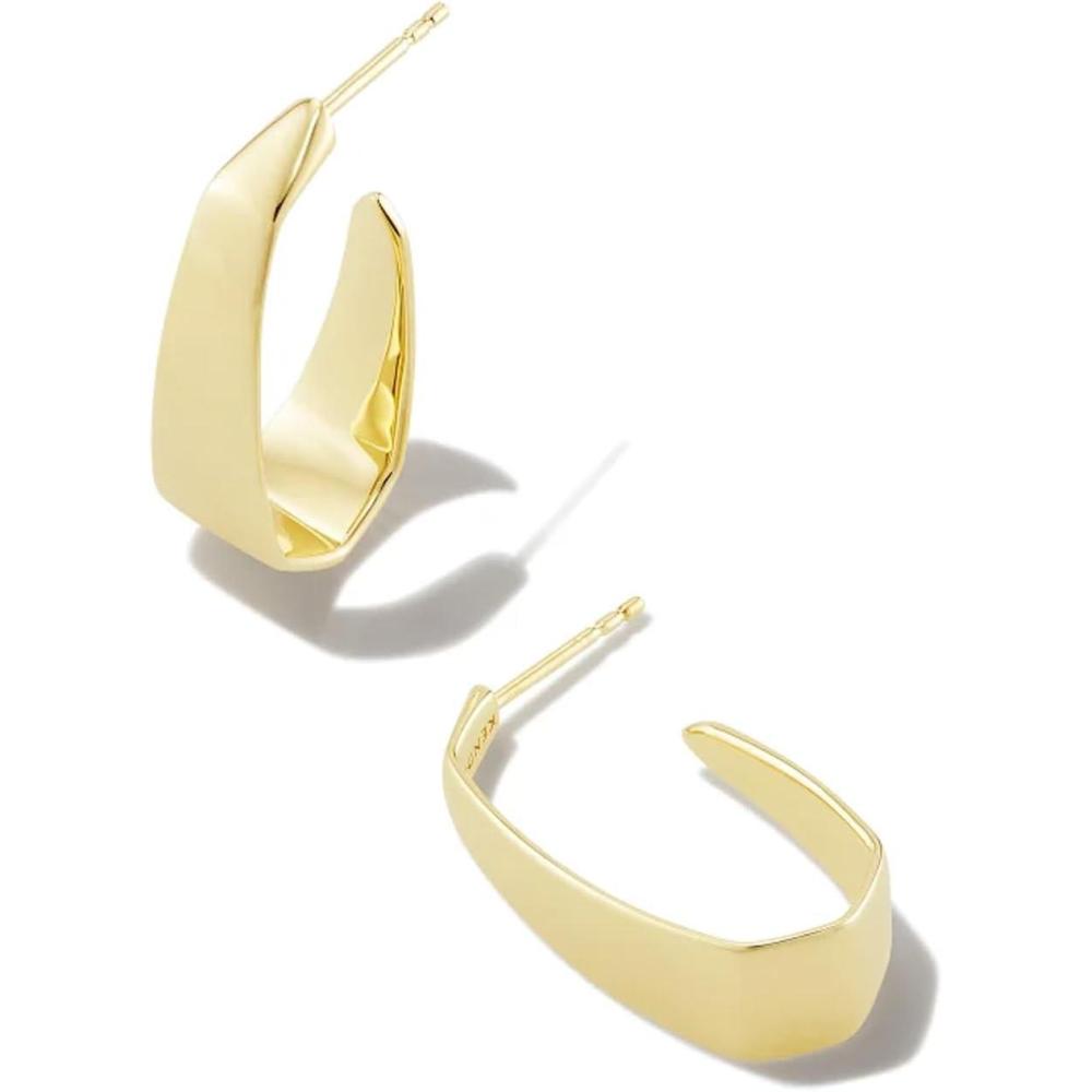 imageKendra Scott Cadence Hoop Earring 18k Gold Vermeil