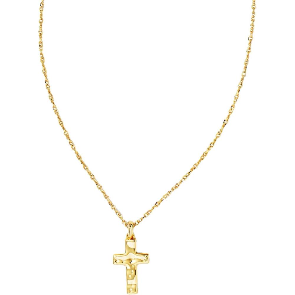 imageKendra Scott Cross Pendant Necklace for Women Fashion JewelryGOLDPLATED