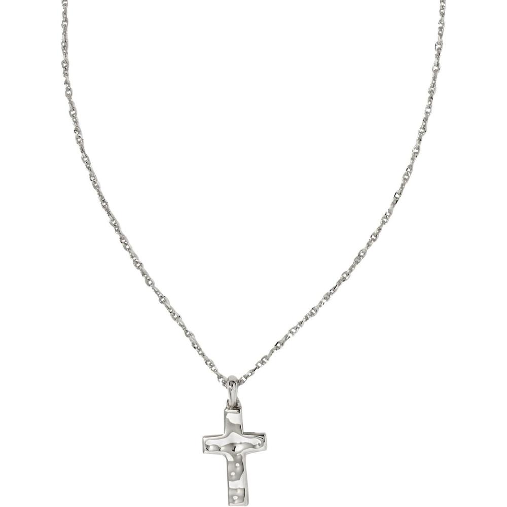 imageKendra Scott Cross Pendant Necklace for Women Fashion JewelryRHODIUMPLATED