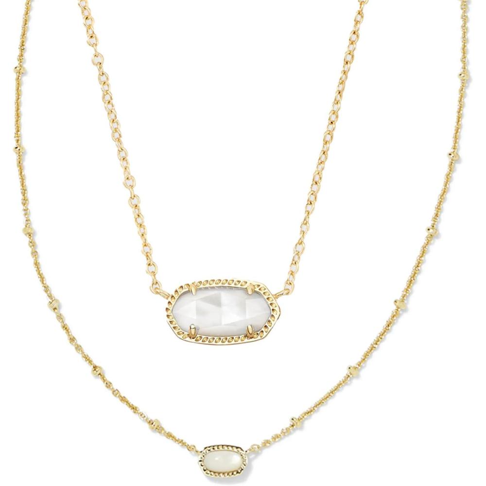 imageKendra Scott Elisa Gift Set Of 2 Fashion Jewelry for WomenGOLD  IVORY MOTHER OF PEARL