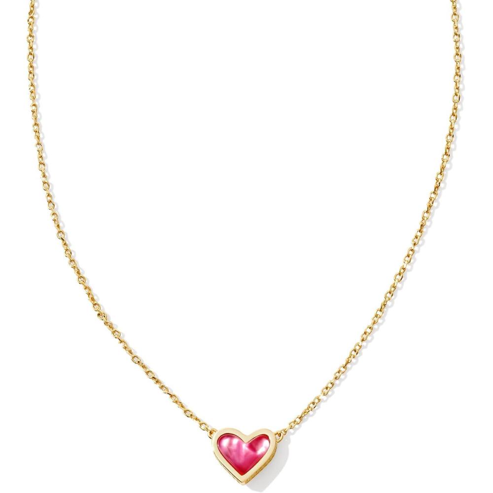imageKendra Scott Framed Ari Heart Pendant Necklace Fashion Jewelry for WomenGOLD AZALEA ILLUSION