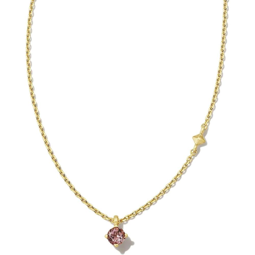 imageKendra Scott Maisie 18K Gold Vermeil Pendant NecklacePINK TOURMALINE