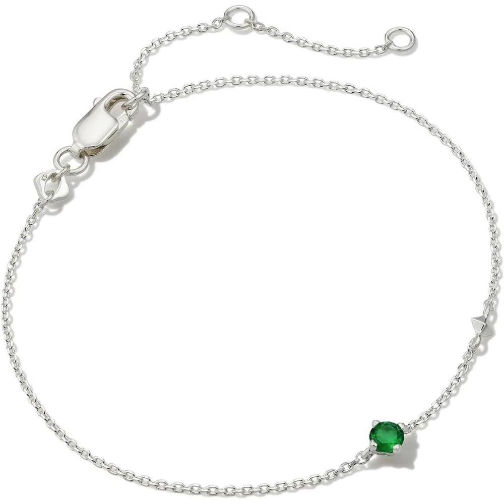 imageKendra Scott Maisie Delicate Chain BraceletGREEN ONYX