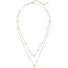 Kendra Scott Ari Heart Multistrand Necklace, Fashion Jewelry for Women(ROSE GOLD METAL)
