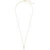 Kendra Scott Davis Cross Charm Necklace in 18k Yellow Gold Vermeil, Fine Jewelry for Women