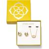 Kendra Scott Elisa Mikki Gift Set, Fashion Jewelry for Women(GOLD – IVORY MOTHER OF PEARL)