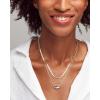 Kendra Scott Elisa Multi Strand Necklace for Women, Fashion Jewelry(GOLD – IRIDESCENT DRUSY)
