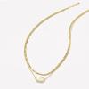 Kendra Scott Elisa Multi Strand Necklace for Women, Fashion Jewelry(GOLD – IVORY MOTHER OF PEARL)