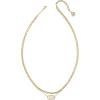 Kendra Scott Elisa Multi Strand Necklace for Women, Fashion Jewelry(GOLD – IVORY MOTHER OF PEARL)