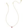 Kendra Scott Framed Ari Heart Pendant Necklace, Fashion Jewelry for Women(GOLD – AZALEA ILLUSION)