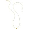 Kendra Scott Marisa 18k Yellow Gold Oval Solitaire Pendant Necklace(GOLDEN CITRINE)