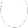 Kendra Scott Cross Inline Necklace, Sterling Silver