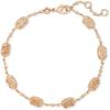 Kendra Scott Emilie Link Bracelet for Women, Fashion Jewelry(ROSE GOLD SAND DRUSY)