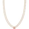 ROSE GOLD SAND DRUSY